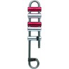 D11 / RACK Zlaňovacia brzda s trecími priečkami PETZL