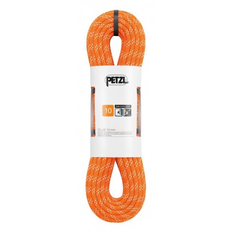 R39AO 040 / CLUB 10 mm Semistaticke lano PETZL