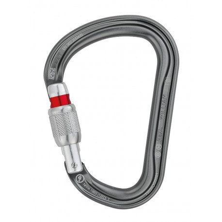 M36A SL / WILLIAM Large, pear-shaped locking carabiner for belay stations and belaying with a Munter hitch SCREW-LOCK PETZL