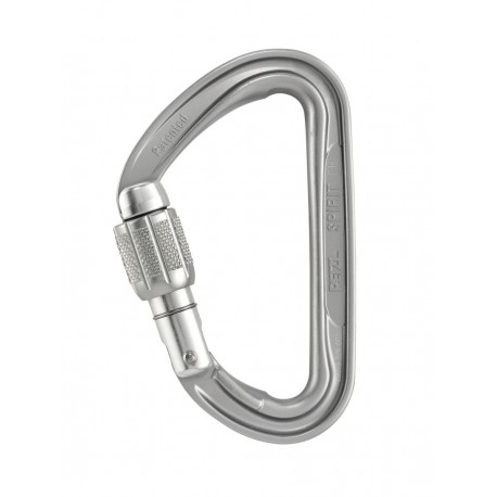 M53A SL / SPIRIT SCREW-LOCK Compact, ultra-lightweight screw-lock carabiner PETZL