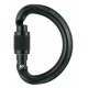 M37 SLN / OMNI SCREW-LOCK Semi-circle carabiner for closing a harness PETZL