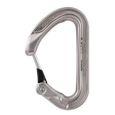M57 G / ANGE S Ultra-light, compact carabiner with MonoFil Keylock system PETZL