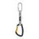 M60APS 12 / DJINN STEEL AXESS Pack of 10 quickdraws with DJINN STEEL carabiners and quick links PETZL