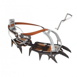 T10A LLU / SARKEN Technical mountaineering crampons, with LEVERLOCK UNIVERSEL bindings PETZL