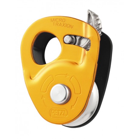 P53 / MICRO TRAXION  High efficiency, ultra-light progress capture pulley PETZL