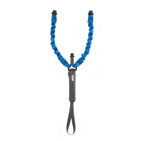 L60AB / SCORPIO  Retractable via ferrata lanyard with progressive tearing energy absorber PETZL