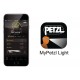 E95HMI / REACTIK® + Aufladbare und über die mobile App MyPetzl Light vernetzbare Lampe PETZL