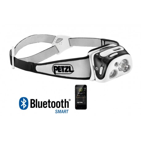 E95HNE / REACTIK® + Multi-beam headlamp that is connected, thanks to the MyPetzl Light mobile app PETZL