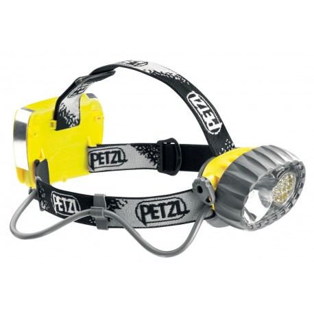 E72 P / DUO LED 14  Wasserdichte Hybrid-Stirnlampe mit Halogen/14 LEDs PETZL