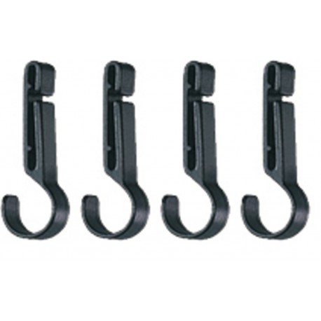 E04350 / CROCHLAMP S  Haken zur Befestigung an Helmen PETZL
