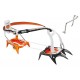 T02A LLU / IRVIS HYBRID  Hybrid crampons, with steel front piece and aluminum heel piece PETZL
