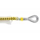 L33 / MICROFLIP Reinforced adjustable positioning lanyard for tree care work PETZL