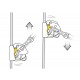 B71ALU / ASAP® LOCK Mobile fall arrester with locking function PETZL