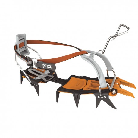 T24A LLU / LYNX® Modular crampon for ice and mixed climbing, with LEVERLOCK UNIVERSEL bindings PETZL
