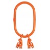 LXKW 4 / PEWAG LXKW 4 Oversize clevis master sets
