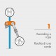 2D652 / CT ROLLNLOCK Seilrolle / Seilklemme