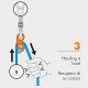 2D652 / CT ROLLNLOCK Pulley / rope clamp