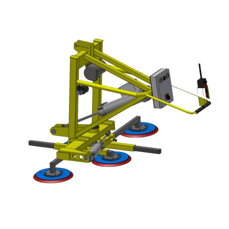 Vákuový uchopovač VM 300/4 -90°- 90°/PNEU/EL