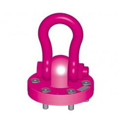 WBPG Hoist ring on plate for bolting - RUD