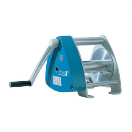 SW-K GAMMA Console-mounted aluminium rope winch PFAFF silberblau