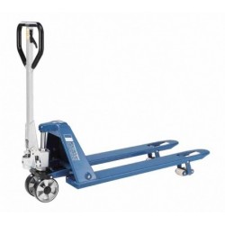 HU 15-115 FTP PROLINE  Hand pallet truck with low height forks PFAFF silberblau