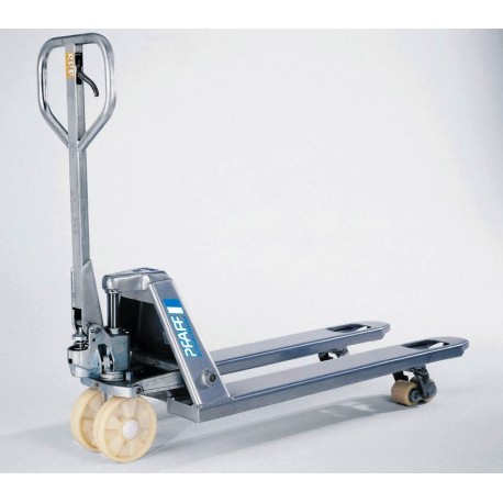 HU 25-115 GAL  Hand pallet truck, galvanized version  PFAFF silberblau