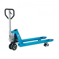 HU W-20 S SILVERLINE | Hand pallet truck with weighing system  PFAFF silberblau