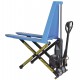 HU ES 10A Scissor pallet truck with electric-hydraulic lift PFAFF silberblau