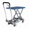 HX Scissor elevating platform, mobile with single scissor PFAFF silberblau