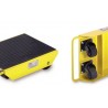 LFL Load moving skates and systems with steerable wheels YALE