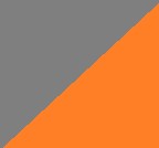 Gray/Orange